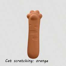 1/4pcs Cute Minimalist Anti-Static High Elastic Silicone Door Handle Protective Covers, 3D Cat Paw Decoration, Non-Slip Cushioning, Suitable For Entry Door, Bathroom And Window Handles, Home Renovation - Multicolor - View 9