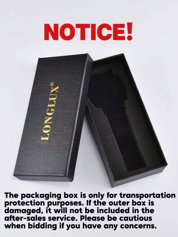 LONGLUX 1件鏤空自動機械運作男士手錶，配PU皮革錶帶，羅馬數字，節日禮物 - 咖啡棕 - 查看 8