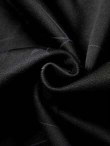 Men's Jacket, Spring/Autumn Casual Warm Outerwear, Fashionable Minimalist Versatile Top, Suitable For Daily Casual Wear And Sports Exercise - Black - View 6