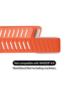 5.0/MG SportFlex – ECG Wristband, Soft Touch Silicone, Waterproof & Sweatproof, 5.0 Compatible - 亮橙色 - 查看 2