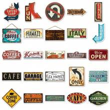 50Pcs Vintage Lable Seickers Graffiti Vintage Aesthetic Stickers USA Decorative Stickers Vintage Stuff For Water Bottle, Guitar, Luggage, Phone, Case, Laptop, Skateboard, Gift - A - View 4