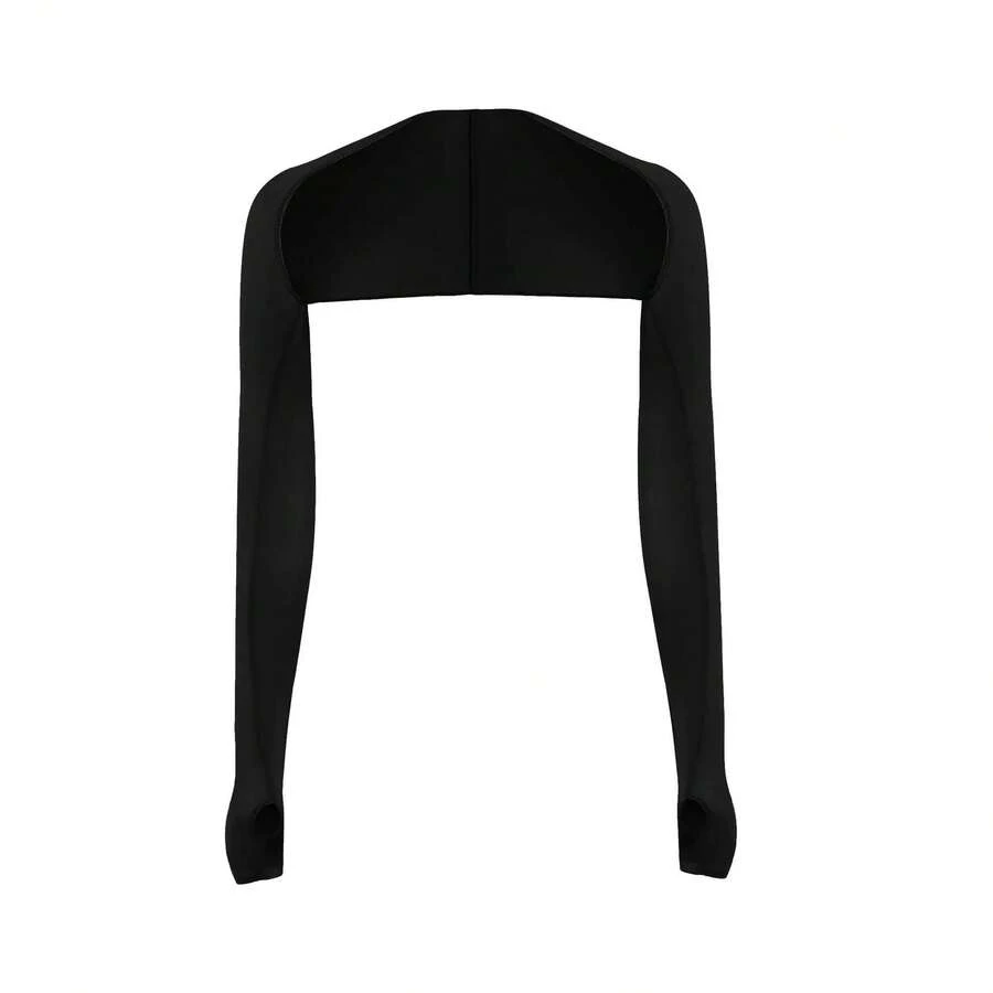 Protective Arm Sleeves - Black - View 1