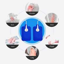 Set de estimulador muscular corporal de pulso digital, incluye aparato masajeador + 4 almohadillas de electrodos, 8 modos y 15 niveles de intensidad, disponible en color verde y blanco. Adecuado para uso en hogar, oficina, gimnasio y terapia personal, alivia dolores musculares en deportistas y adultos mayores. - Multicolor - Ver 7