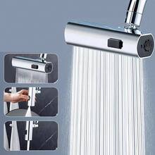 Universal Three-Mode Rotating Kitchen Faucet With Splash-Proof Waterfall Spout And Multifunctional Sink Faucet. - 1 - View 1