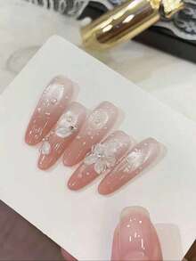 annies 16ml Transparent Water Drop Top Coat Functional Glossy Bubble Texture Long-Lasting Shine Nail Sealing Gel - View 4