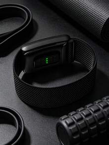 4.0 Ultra Soft & Fine Knit Luxury Wristband Accessory, Suitable For 4.0 Series, Comfortable & Fashionable For All-Day Wear - Black - View 3
