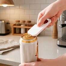 2pcs(1pc Can Opener + 1pc Lanyard) 3D Printed Can Opener, Portable Lightweight Can Opener, Compact Pocket Can Opener, Durable Can Opener For Canned Beverages, Outdoor Camping Travel Bar Kitchen Gadget Accessory - View 3