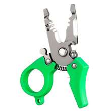 Mini Portable Aluminum Alloy Fis - Green - View 4