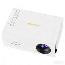 迷你便攜式 LCD 投影機，內建喇叭 + 配套遙控器；兼容 iOS / Android / Windows，USB 即插即用，適合居家電影觀賞與大螢幕遊戲，輕鬆打造私人家庭劇院 - 黑色 - 查看 7