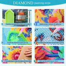 D DIY Diamond Painting Frameless, Handmade Home Decor Beginner Art Kit Diamond Painting Little Tiger In Snow, Diamond Painting Set, Entry-Level Diamond Painting Art Kit. Suitable For Home Living Room, Bedroom And Office Space Wall Decoration. Also Can Be Used As Holiday Theme Creative Activity Gift, Present, Birthday Gift. Compatible With Easter, Mother's Day, Festival, Halloween, Thanksgiving, Christmas - Sets - View 6