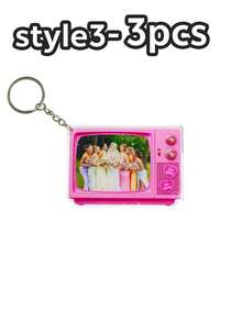 1/3/5pcs Personalized Camera Photo Keychain, Custom Picture Acrylic Keyring, Cute Memory Gift For Family, Friends, Couples, Pet Lovers, Backpack Charm - Multicolor - View 14