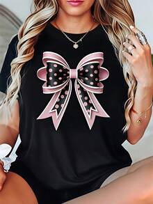 Women T-Shirts - Black - View 1