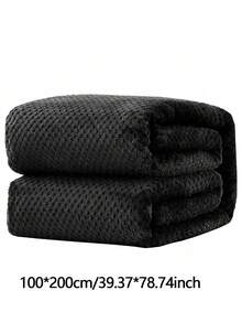 Solid Color Coral Fleece Bath Towel, Soft & Thick, Quick-Drying, Suitable For Hair & Body, Essential For Couples At Home, Available In 34*75/70*150/100*200cm - Multicolor - View 15
