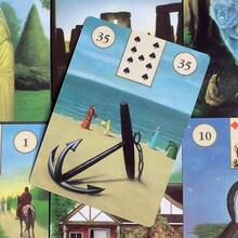 Cartas del Oráculo Lenormand - Verde - Ver 5