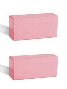 1pc/2pcs High-Quality Yoga Block, High-Density Foam Material, Suitable For Yoga, Pilates And Meditation, Can Train Flexibility And Balance, Strong Support, Lightweight And Non-Slip - Multicolor - View 8