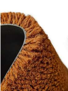 40x60 Cm Natural Coir Doormat With Durable 100% PVC Backing – Non-Slip, Dirt-Repellent Brush Surface – 18–22 Mm Thick, Durable Mat For Indoor And Outdoor Use - Brown - View 2