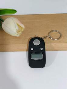 Macaron Keychain LED Counter, Mini Portable Bag Hanging Vibration Reminder Tally Counter, One-Click Reset Large Screen Clear Reading, Multi-Color Full Set Pocket Style, Universal Counting Tool For Prayer, Meditation And Pilgrimage - Multicolor - View 11