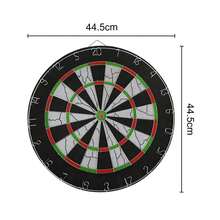 44.5cm Outdoor Dart Board Set With 6 Arrows, Perfect For Sports And Leisure Activities - Black - View 4