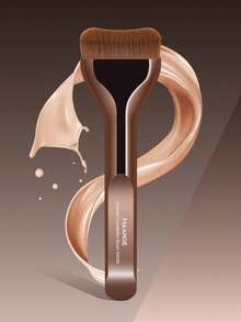 MAANGE 2件組專業化妝刷套組，包含修容刷、底妝刷、遮瑕刷與液態底妝刷，柔軟刷毛，便攜式，適合旅行，女性與女孩的完美禮物。套組包含：化妝刷套組、化妝刷套組、完整化妝工具、化妝刷套組、完整化妝工具、化妝刷套組、化妝禮品套組等 - 彩色 - 查看 5