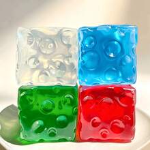 1pc Cute Cheese Squishy, Soft Squeezable Fast Rebound Sensory Stress Relief Toy, Cute Food Hand Pressure Relief Toy, Suitable For Learning, Travel, Classroom Rewards, Party Favors And Birthday Gifts - Multicolor - View 20