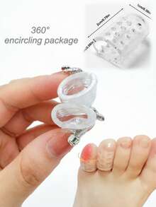 30 pièces/2 pièces Protecteurs de doigts et d'orteils en silicone respirants anti-friction, coussinets de main et de pied en silicone transparent perforé doux pour hommes et femmes, manchons de protection anti-callosités, convient pour l'extérieur, la gym, la danse, les vacances, la randonnée, le cyclisme, compatible avec les chaussures de sport, les chaussures décontractées, les talons hauts, les chaussures de basket, les chaussures de course, les bottes, la saison de la remise des diplômes, la Coupe du Monde, la rentrée scolaire - Multicolore - Voir 7