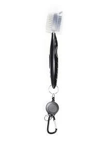 Golf Club Brush Groove Cleaner With Retractable Zip-Line Golf Cleaning Brush For Golf Bag Multiple-Use Golf Club Cleaner Tool For Men Women Practical Golf Gifts For Golf Beginner Golf Enthusiast Portable Small Golf Essential Accessories - Multicolor - View 12