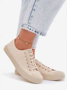 Women's Big Star TT274121 Classic, Light And Comfortable, Timeless Women's Footwear Ideal For Everyday. Beige Brown - Beige - View 10