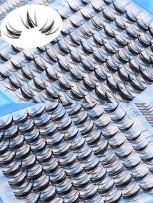400 Stücke Wimpernverlängerungs-Clips, C-Curl, Großpackung, niedriger Preis hohe Qualität große Größe, neue DIY-Wimpern, weich und flauschig, 3D synthetische Nerzfell-Kunstwimpern, Make-up-Verwendung, Wimpernverlängerung, kurze Wimpern, leichte DIY-Kunstwimpern, Heim-DIY-Kunstwimpernverlängerung - D - Übersicht 10