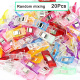 Assorted Colors, 20 Pieces