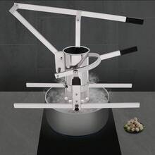 Manual Meatball Maker, Commercial Meatball Forming Machine, 5.5Lbs Meat Ball Shrimp Ball Processing Forming Machine 3 Size Meat Ball Making Tool Stainless Steel Meatball Former For Home Restaurants - Silver - View 5