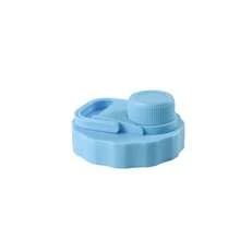 1 pieza Tapa de frasco de vidrio de 86 mm de diámetro color dopamina con asa, diseño de anillo de sellado a prueba de fugas, tapa de botella de jugo de plástico PP reutilizable, decoración de taza - Ver 10