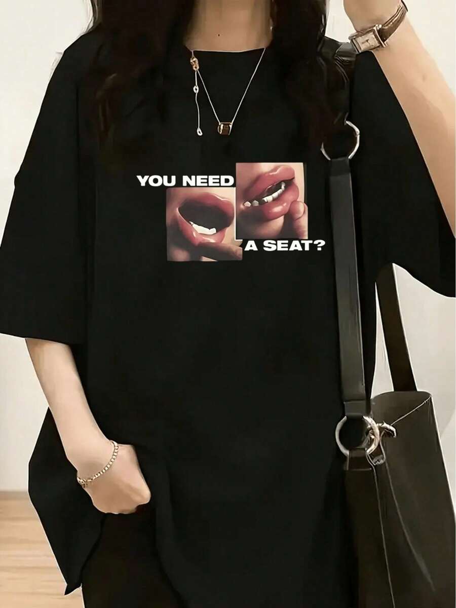 Women T-Shirts - Black - View 1