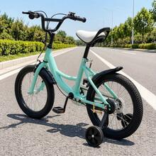 kangten 16 Inch Kid Bike Adjustable Multifunctional Child Bicycle W/ Removable Stabilisers, Cycling Bike With Training Wheels, Green, Gift - Green - View 7
