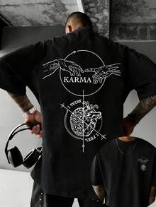 Men T-Shirts - Black - View 2