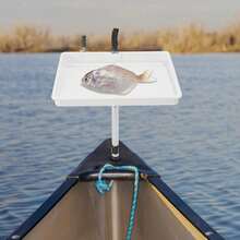Boat Cutting Board, Bait Cutting Board, Fish Fillet Cutting Table, Fish Cutting Board Rounded Bait Table, Bait Cutting And Fish Processing Workbench, 18.11 * 14.57 Inches - White - View 2