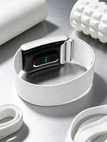 4.0 Ultra Soft & Fine Knit Luxury Wristband Accessory, Suitable For 4.0 Series, Comfortable & Durable, Fashionable & Versatile - White - View 3