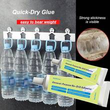 Strong Nail-Free Glue Transparent Powerful Adhesive Suitable For Wall, Metal, Mirror, Tile, Baseboard, Bathroom Shelf, Waterproof, Multi-Purpose, No Drilling, Home Adhesive, Sealant, Strong Fixing Sealant, Nail-Free Glue, Daily Repair Tool - 2CJ-350 - View 4