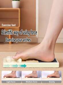 Foot Arch Trainer For Flat Feet - Adjustable Toe Alignment & Strength Training, Durable Plastic Ergonomic Design With Textured Grip, Portable Foot Massager For Home Use, Foot Care, Foot Massager, Foot Care Tool, Sleek Design, Sturdy Construction - Foot Arch Trainer - View 4