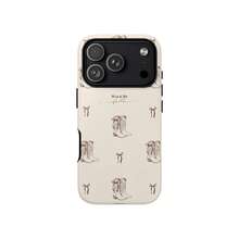 西式基督教手機殼 Walk By Faith，相容 iPhone 17 16 15 14 13 12 11 Pro Max - 米色 - 查看 5