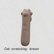 1/4pcs Cute Minimalist Anti-Static High Elastic Silicone Door Handle Protective Covers, 3D Cat Paw Decoration, Non-Slip Cushioning, Suitable For Entry Door, Bathroom And Window Handles, Home Renovation - Multicolor - View 12