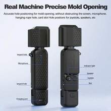 6 Set-Étui de protection en silicone pour OSMO Pocket 4 &4P, protecteur d'objectif, manchon résistant aux rayures, compatible avec OSMO Pocket 4, ensemble/kit d'accessoires - Voir 10