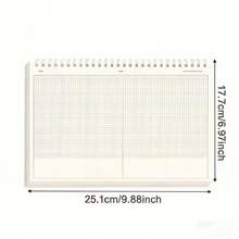 1pc Flip Cover Spiral Notebook - Thick Paper With Divider Pages, 60 Sheets/120 Pages Pure White Paper, Daily Portable Storage Notebook, Student Notebook, Professional Diary, Office Use! School Supplies - B5 lined - View 4