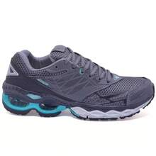 Men's Athletic Shoes For Gym, Wave Creation 20, Lightweight And Comfortable For Walking - 石墨/綠色 - 查看 3