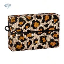 BLBLBL 1PC Multicolor Leopard Print Super Cute Luxury Shiny Electronic Cigarette Case FOR TEREA, Handmade With Grade A Rhinestones, Extremely Sparkling Under Glamorous Lights Or Sunlight, Suitable For Beauty Lovers' Daily Use - Diamond Version - View 19