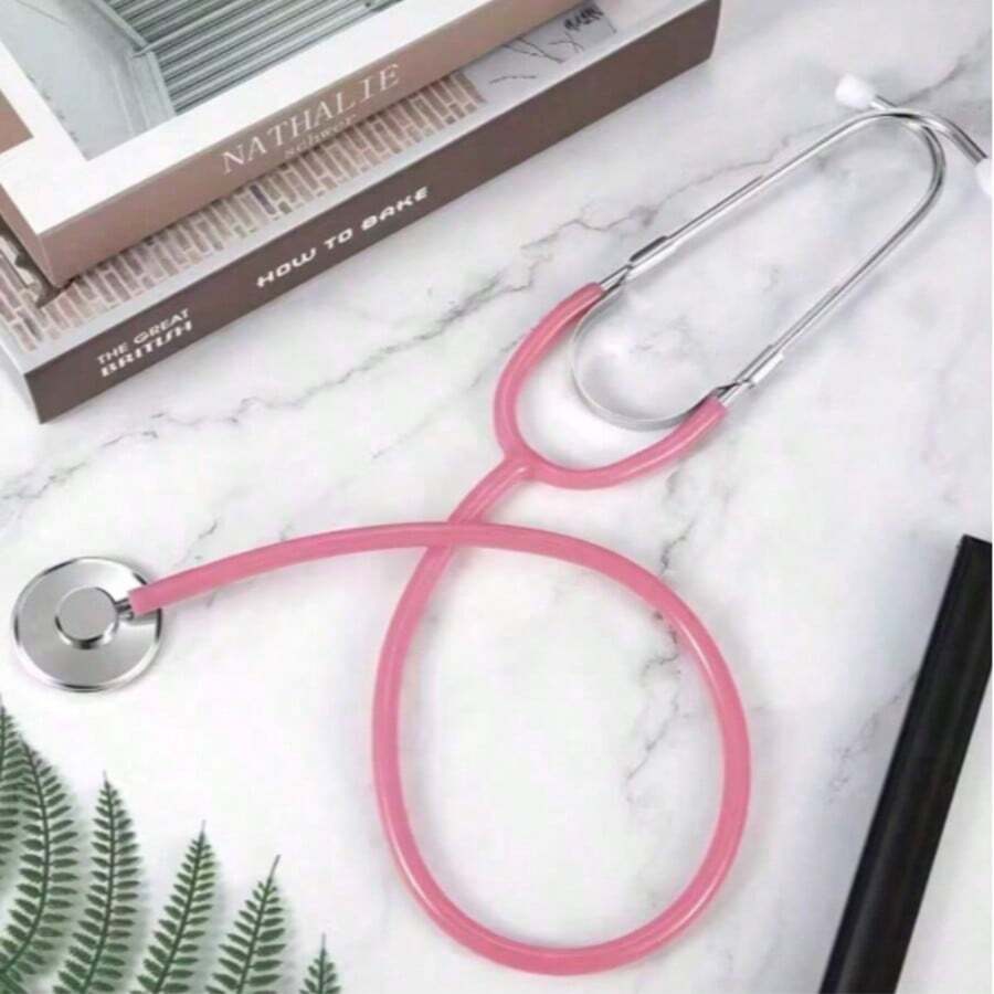 單頭聽診器配胸部探頭與柔軟黑色管路，提供清晰精準的聲音，適合監聽心臟與肺部 - 彩色 - 查看 1