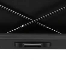 YUNRUX Pantalla de proyección enrollable, pantalla de proyección portátil, pantalla de proyección de suelo - Ver 4