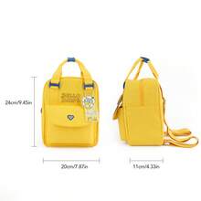 Miniso Minion 後背包與 Disney Stitch 文具收納袋套組，適合女童與男童上學使用 - backpack+pencil case - 查看 10