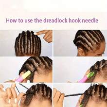 1pc/5pcs/10pcs Professional Crochet Needles For Making Jumbo Micro Braids And Wigs - Durable And Easy To Use - View 3