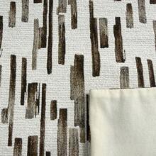 1pc/2pcs (No Insert) Premium Jacquard Woven Pillow Cover 18X18inch, Earth Tone Modern Minimalist Geometric Striped Sofa Cushion Cover, All Season Living Room Car Office Lumbar Back Cushion Cover, Neutral Color, Coffee Brown - Mocha Brown - View 7