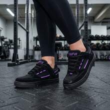 Moretto Campus Unisex Casual Skate Shoes, Super Comfortable, Premium Line, Everyday Wear, Men's And Women's, New Release 2025, Super Lightweight, Perfect For Work, Affordable - TESL-PTO-紫色 - 查看 4